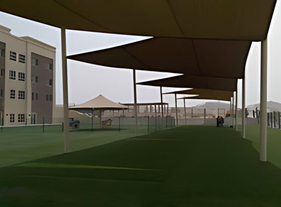 Playgrounds at Lycee Voltaire School