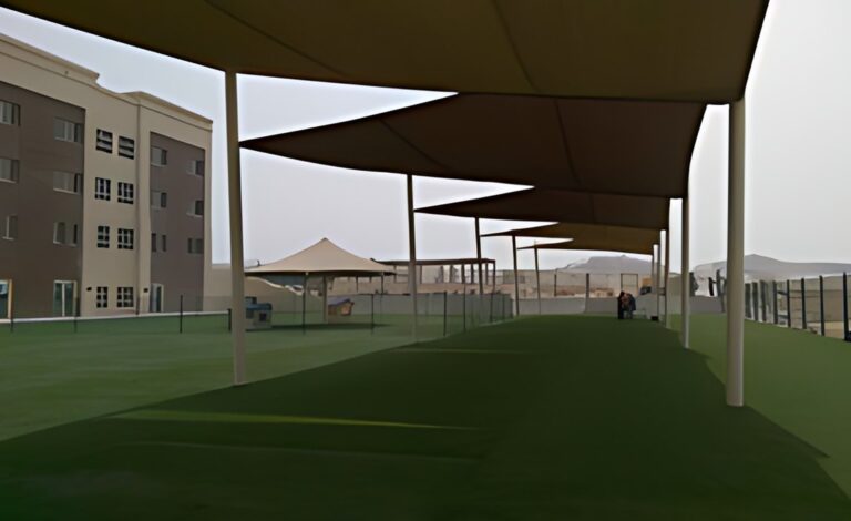 Playgrounds at Lycee Voltaire School