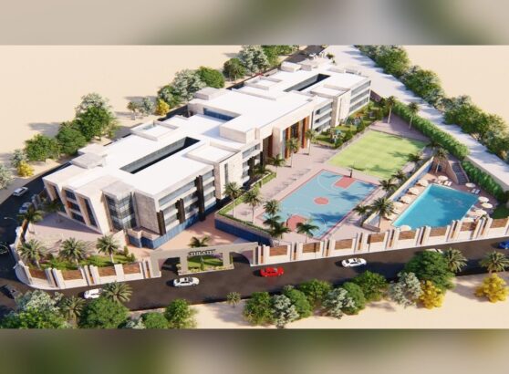 Playgrounds at Saint Armani Canadian International School