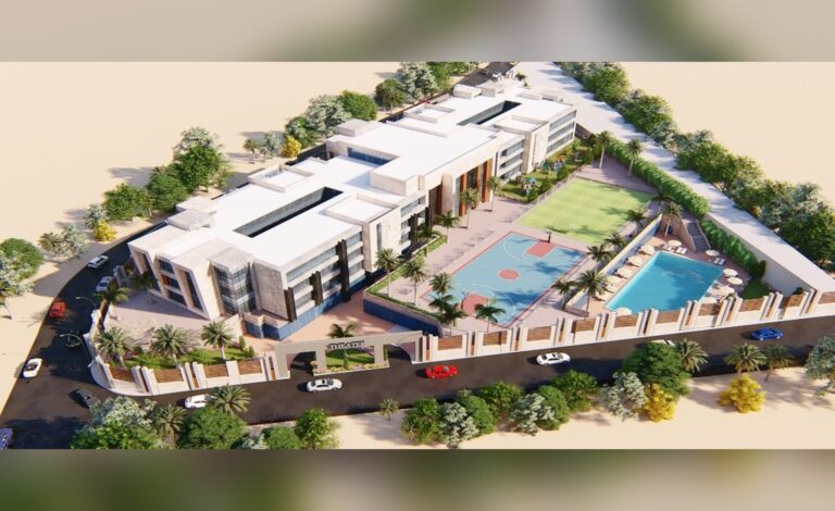 Playgrounds at Saint Armani Canadian International School